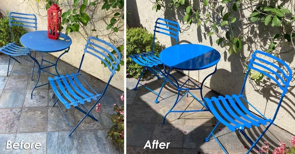 Garden furniture and metal restoration in Chesham