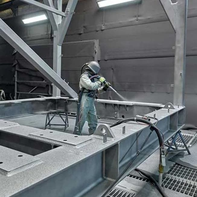 Sand blasting and shot blasting in Amersham